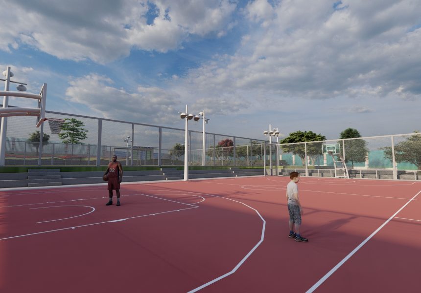 CANCHA DE BALONCESTO